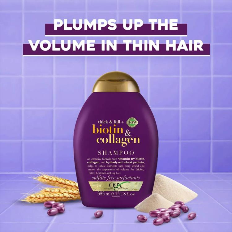 شامبو OGX Thick & Full + Biotin & Collagen - 385 مل