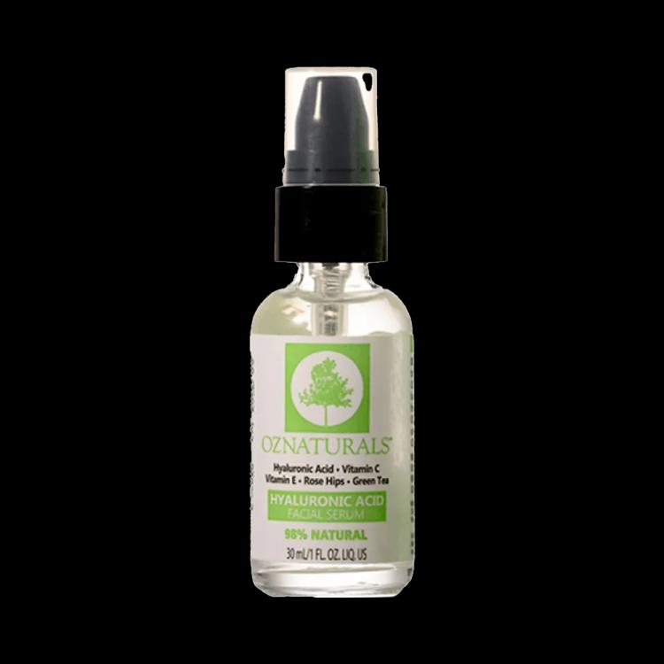 سيروم الوجه بحمض الهيالورونيك من OZNaturals - 30 مل