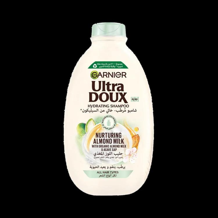 Garnier Ultra Doux Almond Milk Hydrating Shampoo - 600 ml