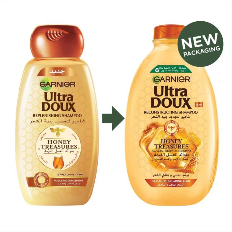 Garnier Ultra Doux Honey Treasures Repairing Shampoo - 600 ml