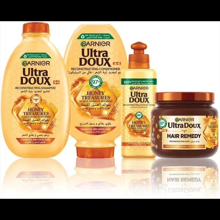 Garnier Ultra Doux Honey Treasures Repairing Shampoo - 600 ml