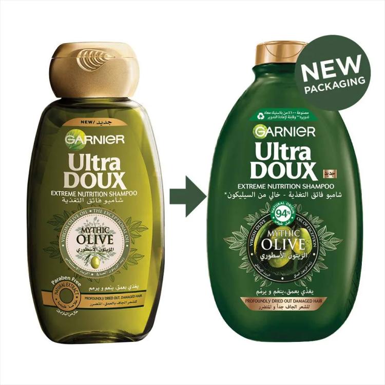 Garnier Ultra Doux Mythic Olive Shampoo - 400 ml