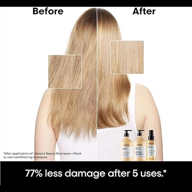 L'Oreal Paris Serie Expert Absolut Repair Instant Resurfacing Shampoo - 300 ml