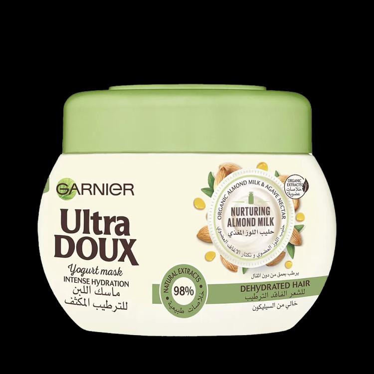 Garnier Ultra Doux Almond Milk Intense Hydration Yogurt Mask - 300 ml