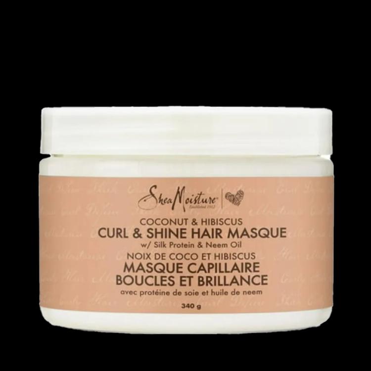 Shea Moisture Coconut & Hibiscus Curl & Shine Hair Masque - 326 g
