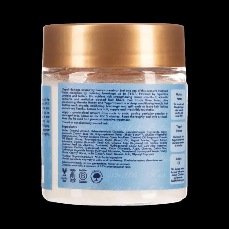 Shea Moisture Manuka Honey & Yogurt Hydrate + Repair Protein-Strong Treatment - 227 g