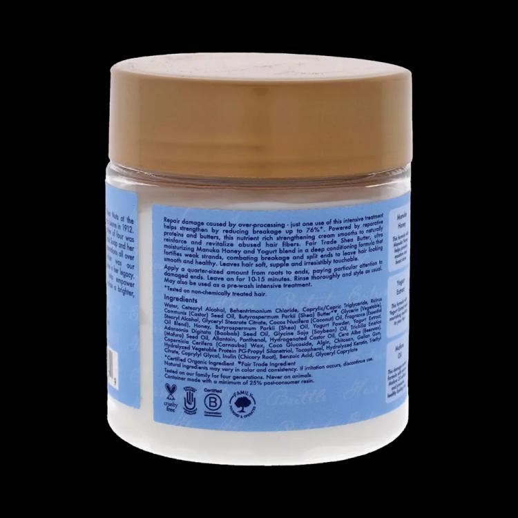 Shea Moisture Manuka Honey & Yogurt Hydrate + Repair Protein-Strong Treatment - 227 g