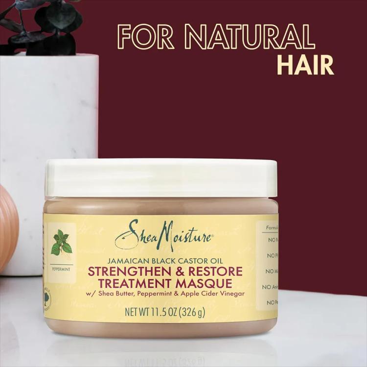 Shea Moisture Jamaican Black Castor Oil Strengthen & Restore Treatment Masque - 326 g