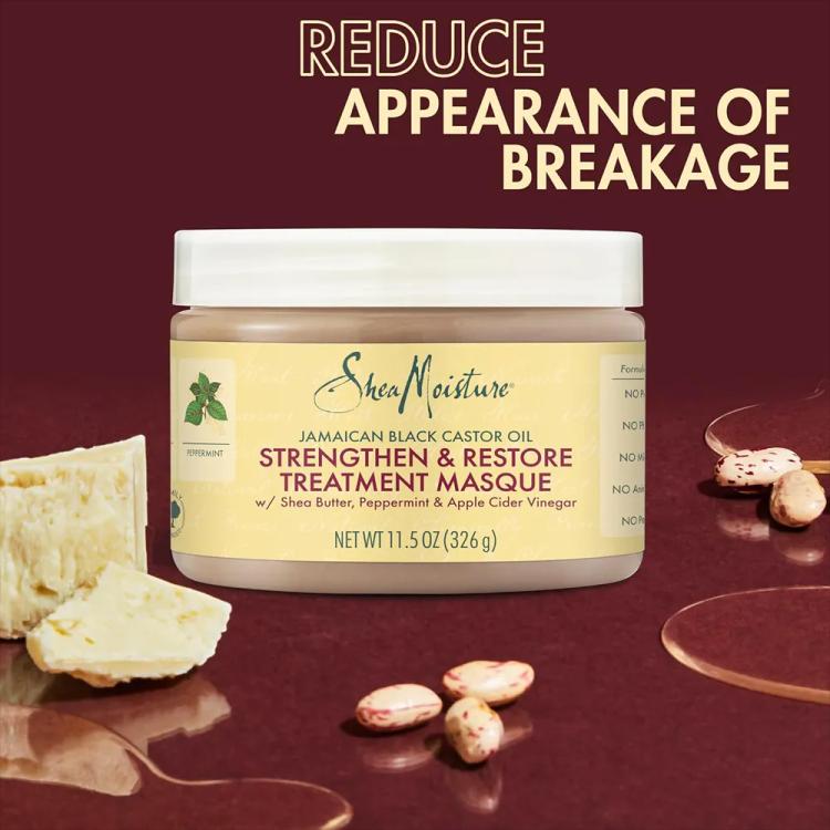 Shea Moisture Jamaican Black Castor Oil Strengthen & Restore Treatment Masque - 326 g