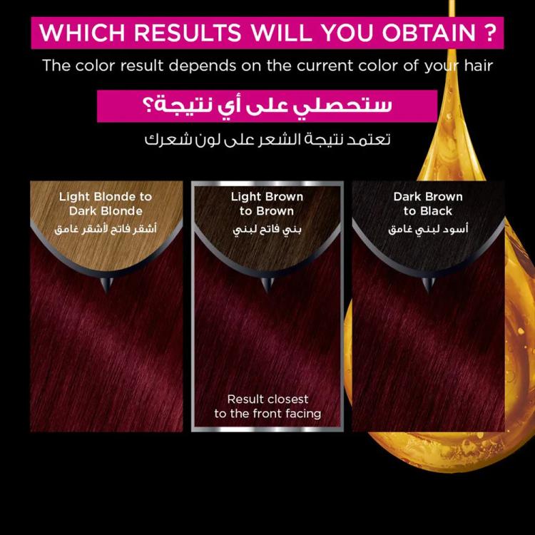 Garnier Olia Permanent Hair Color - 6.60 Intense Red