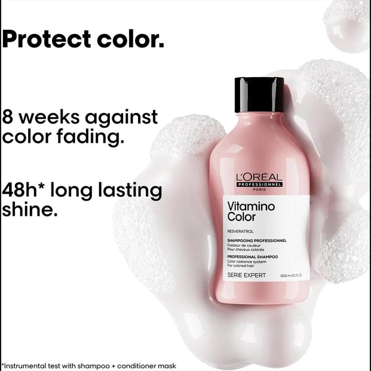 L'Oreal Paris Serie Expert Vitamino Color Radiance System Shampoo - 300 ml