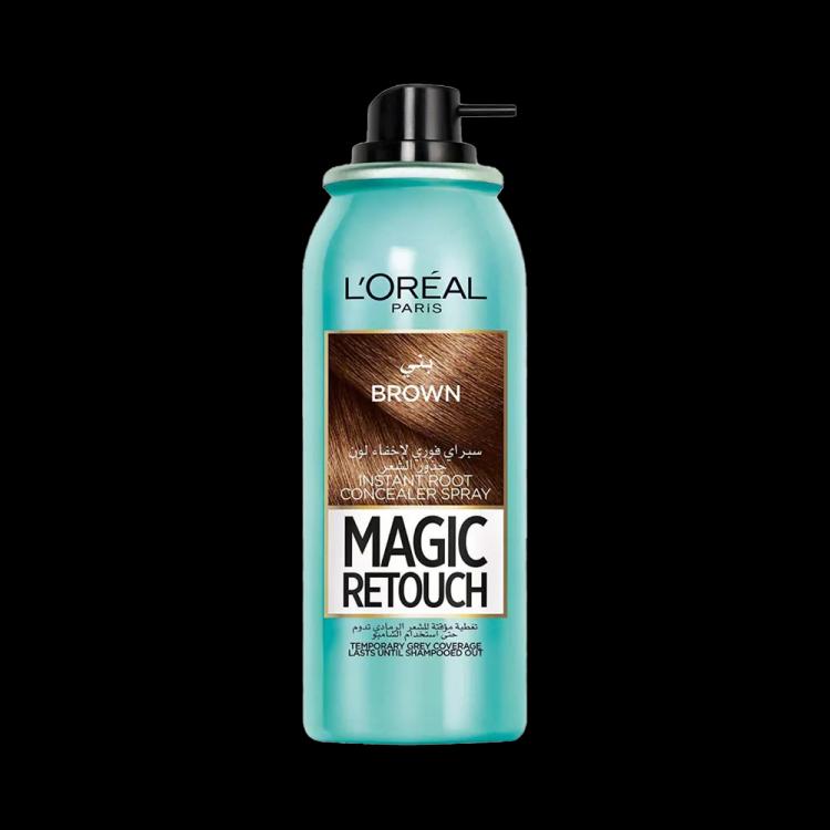 L'Oreal Paris Magic Retouch Instant Root Concealer Spray - Brown (75 ml)