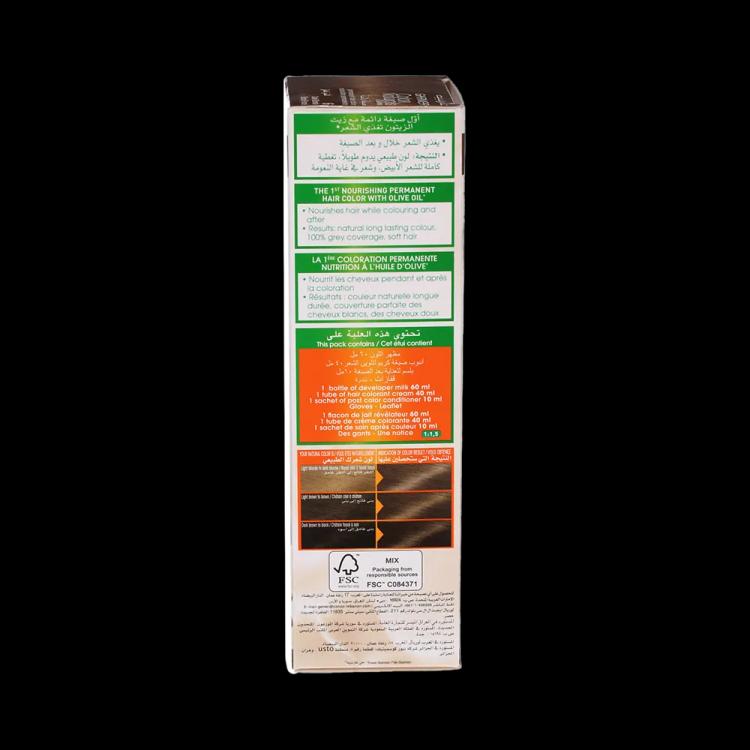 Garnier Color Naturals Creme Nourishing Permanent Hair Color - 6 Dark Blonde (60ml+40ml+12ml)