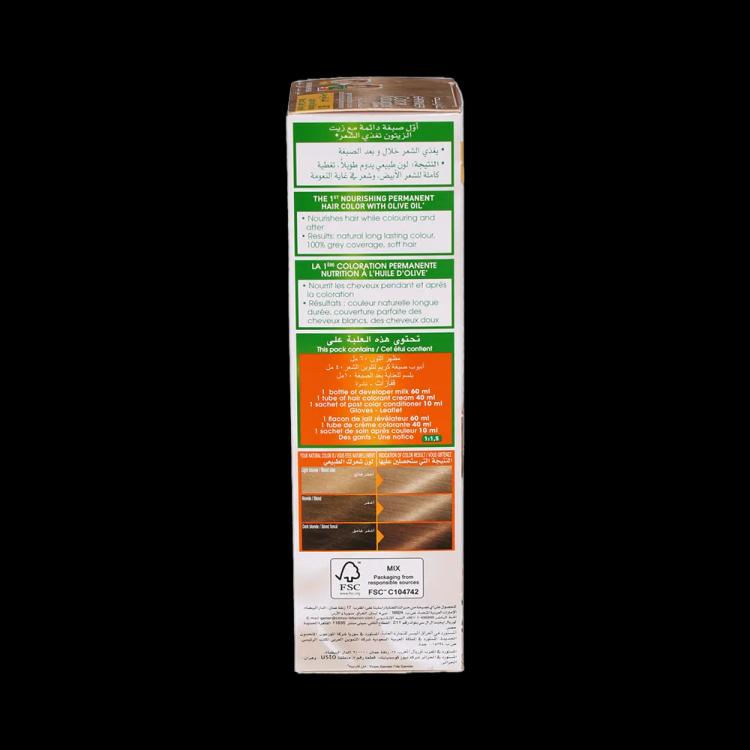Garnier Color Naturals Creme Nourishing Permanent Hair Color - 8.1 Light Ash Blonde (60ml+40ml+12ml)
