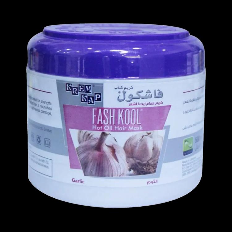 Krem Kap Fash Kool Hot Oil Hair Mask Garlic Extract - 500 ml
