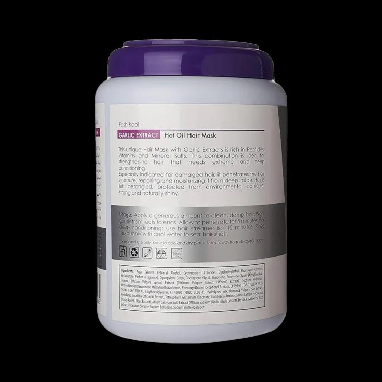 Krem Kap Fash Kool Hot Oil Hair Mask Garlic Extract - 1500 ml
