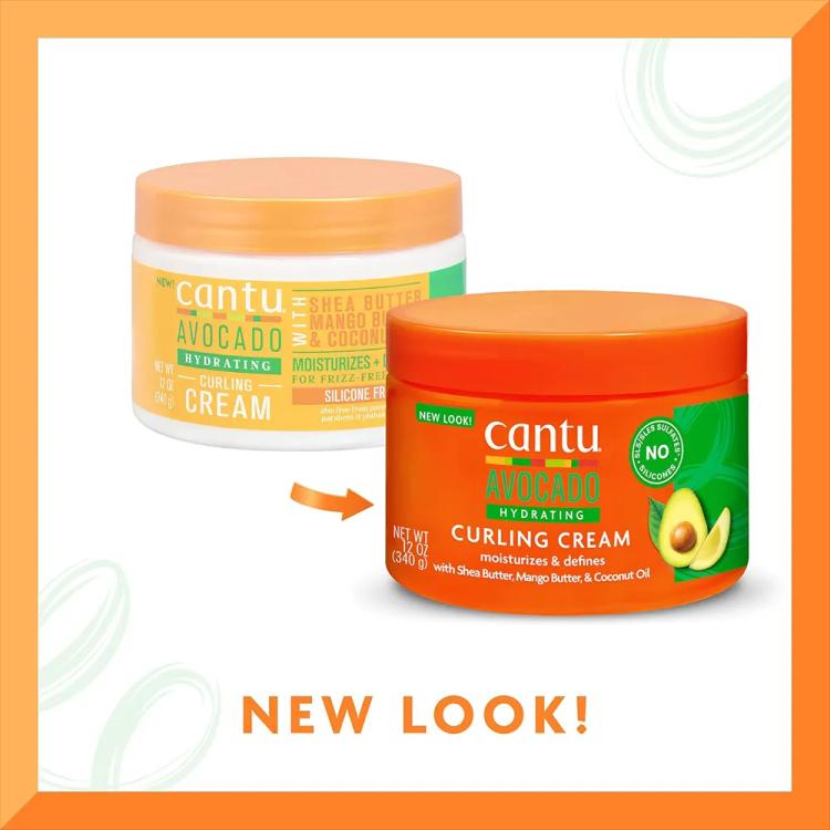 Cantu Avocado Hydrating Curling Cream - 340 g