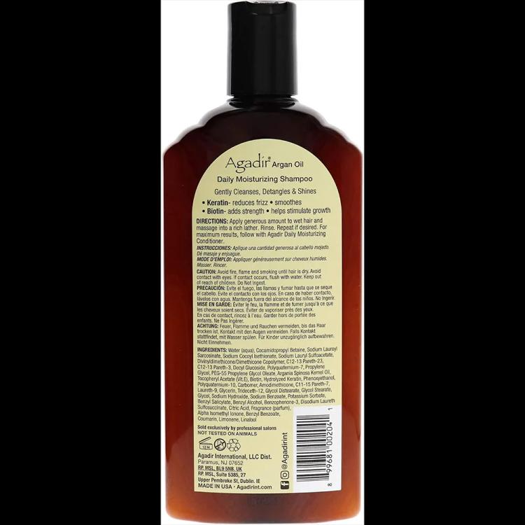 Agadir Argan Oil Daily Moisturizing Shampoo - 366 ml