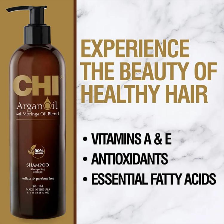 CHI Argan Oil Shampoo - 340 ml