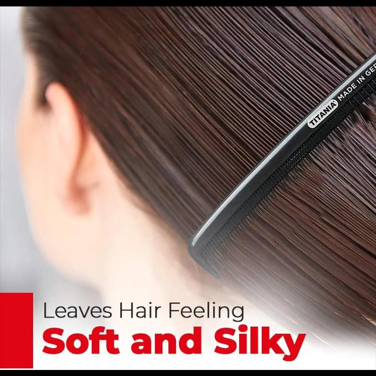 TITANIA Hair Care Comb 1809/4 - Black