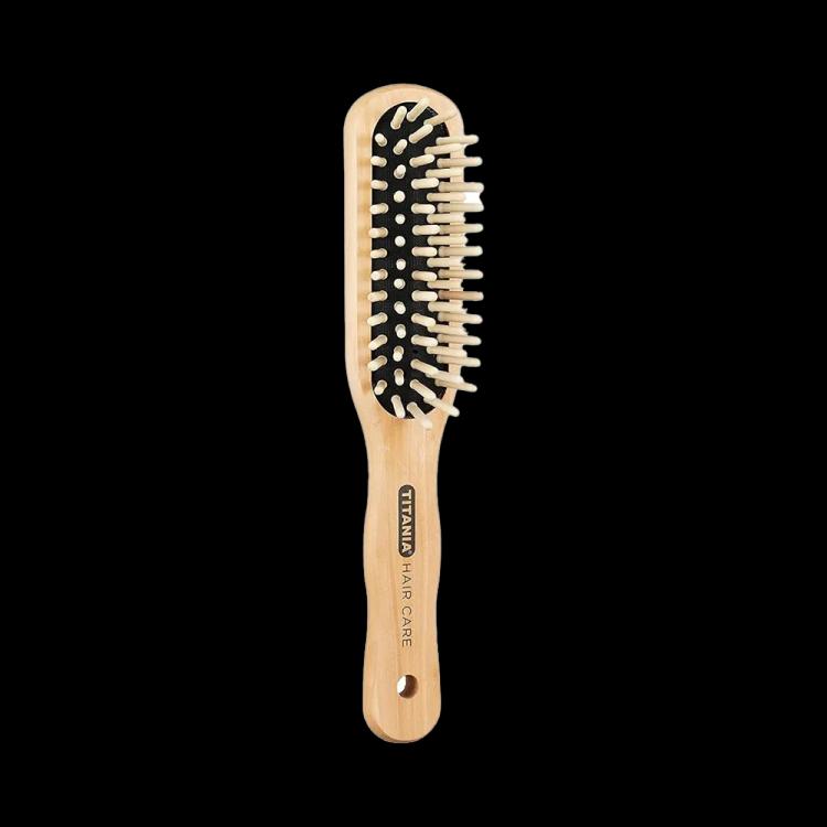 TITANIA Wooden Hair Brush 2822 - Beige