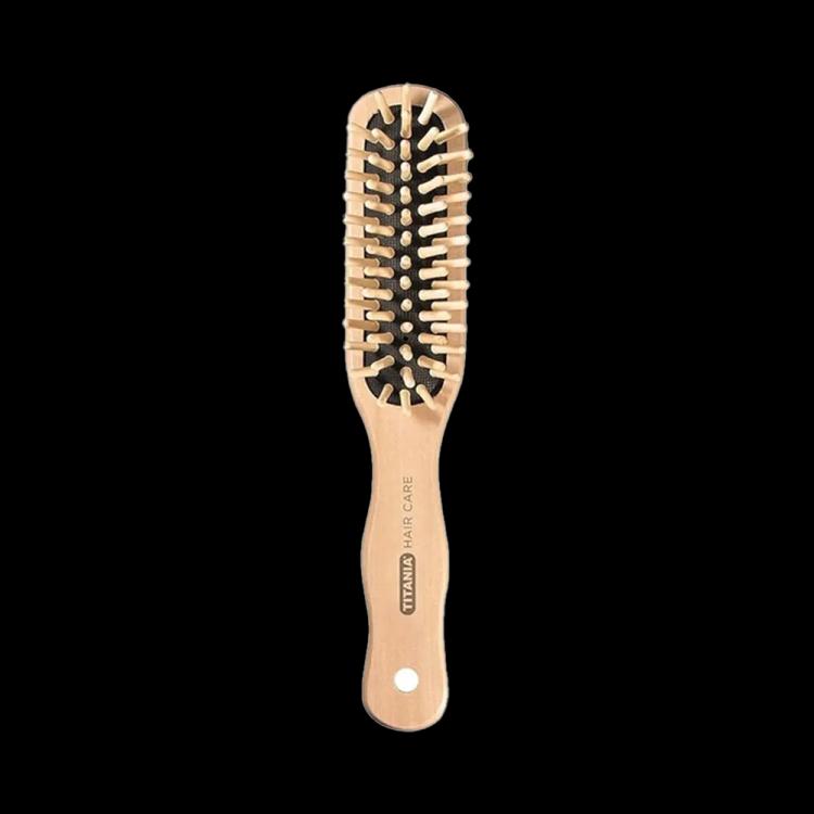 TITANIA Wooden Hair Brush 2822 - Beige