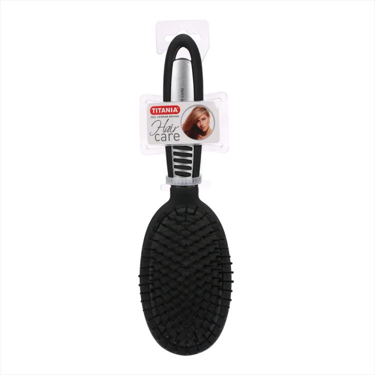 TITANIA 10-Row Pneumatic Brush 1361 - Black & Silver