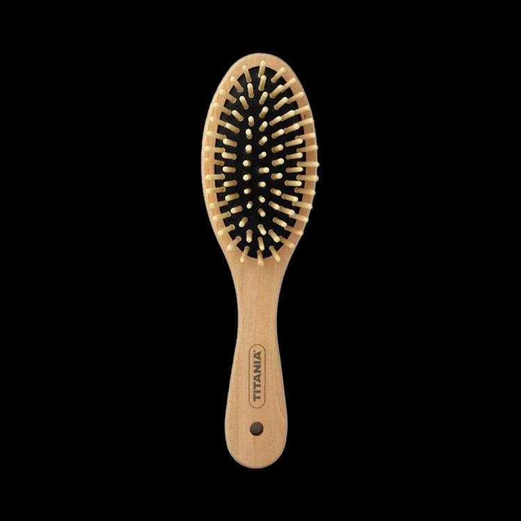 TITANIA Pneumatic Wooden Brush 2821 - Beige