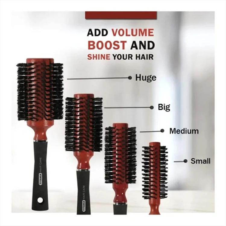 TITANIA Detangling Hair Brush 1784 - Black