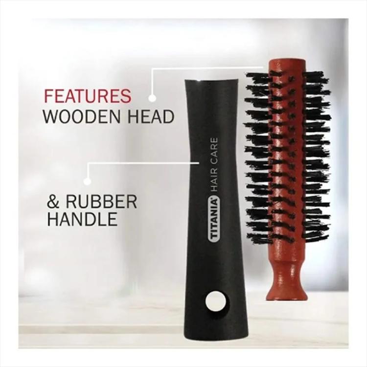 TITANIA Detangling Hair Brush 1784 - Black