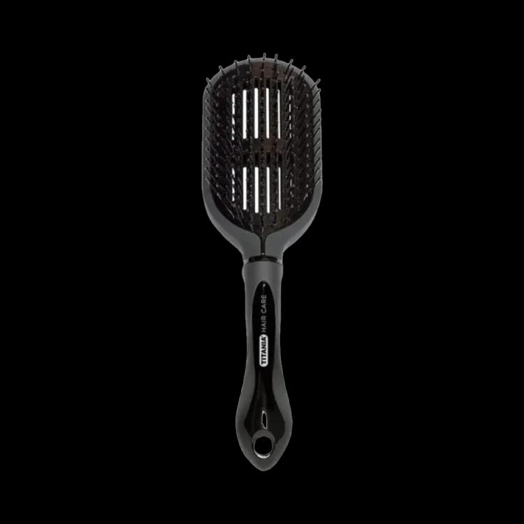 TITANIA Vented Hair Brush 1391 - Black