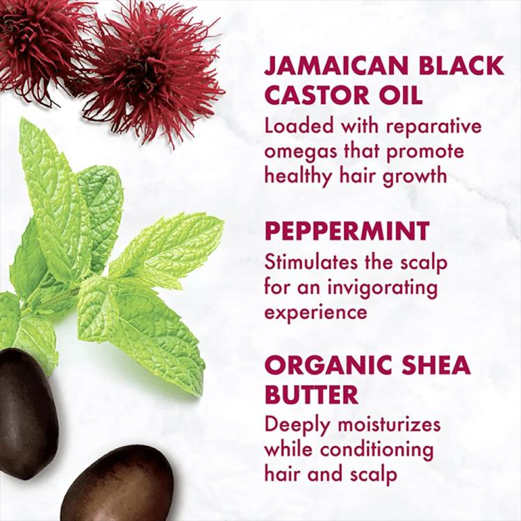 Shea Moisture Leave In Conditioner for Damaged Hair 100% Pure Jamaican Black Castor Oil - 340 ml