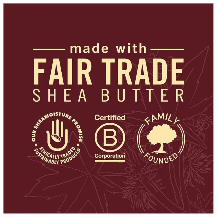 Shea Moisture Leave In Conditioner for Damaged Hair 100% Pure Jamaican Black Castor Oil - 340 ml