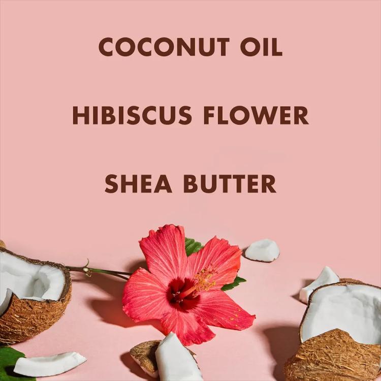 Shea Moisture Coconut & Hibiscus Curl & Shine Hair Shampoo - 384 ml