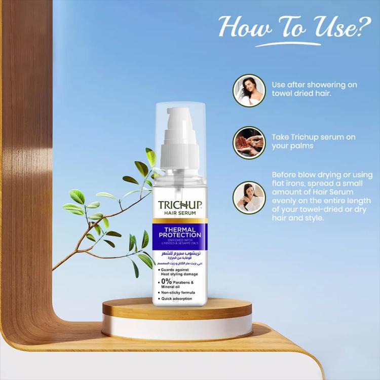 Trichup Thermal Protection Hair Serum - 60 ml