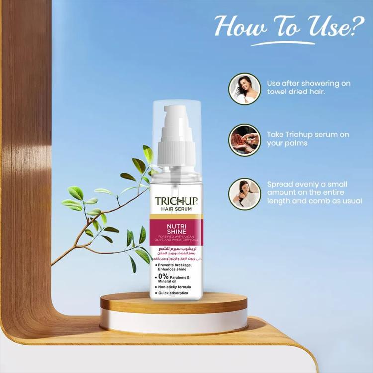 Trichup Nutri Shine Hair Serum - 60 ml