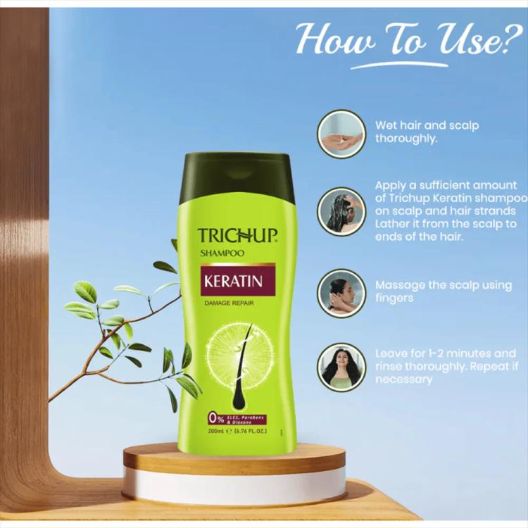 Trichup Keratin Shampoo - 200 ml