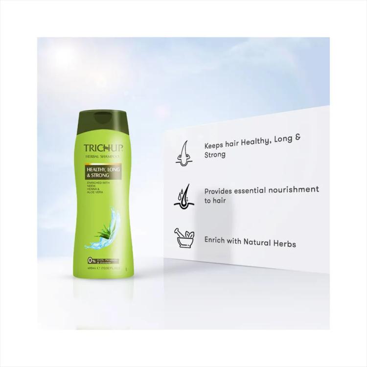 Trichup Healthy, Long & Strong Shampoo - 400 ml