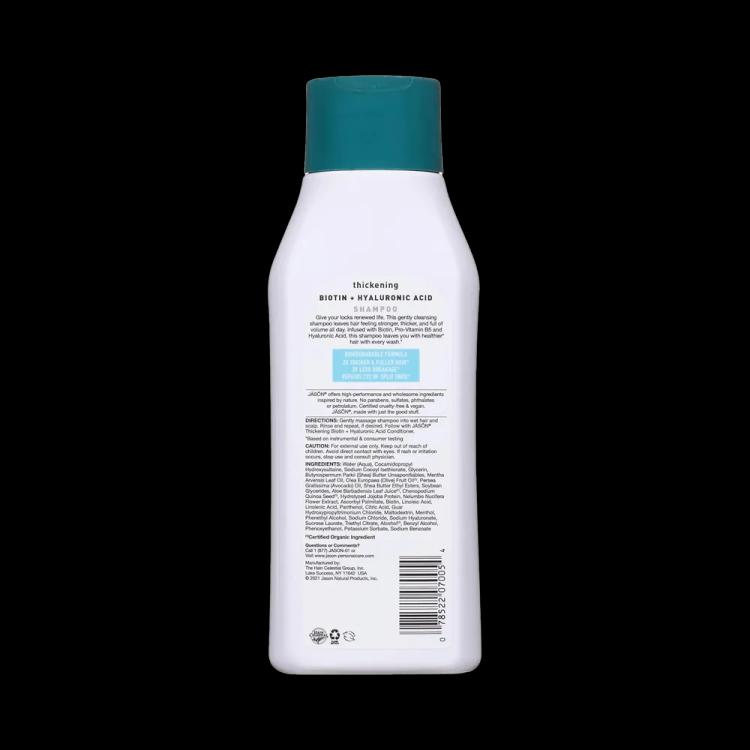 JASON Thickening Biotin + Hyaluronic Acid Shampoo - 473 ml