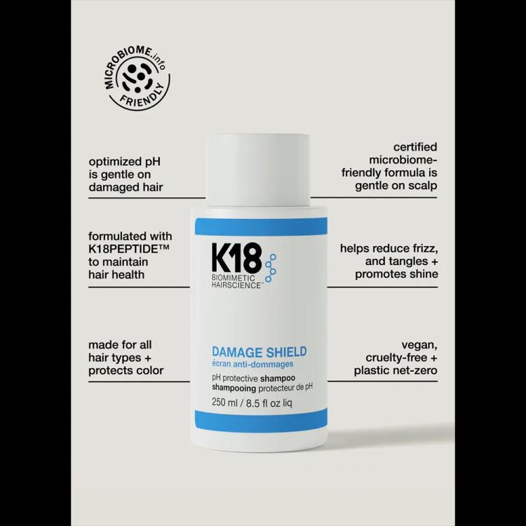K18 Damage Shield pH Protective Shampoo - 250 ml