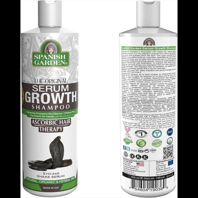 Spanish Garden Ascorbic Hair Therapy Hair Grow Shampoo - 450 ml