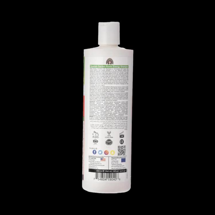 Spanish Garden Niacin Strength Therapy Roots Energy Shampoo - 450 ml