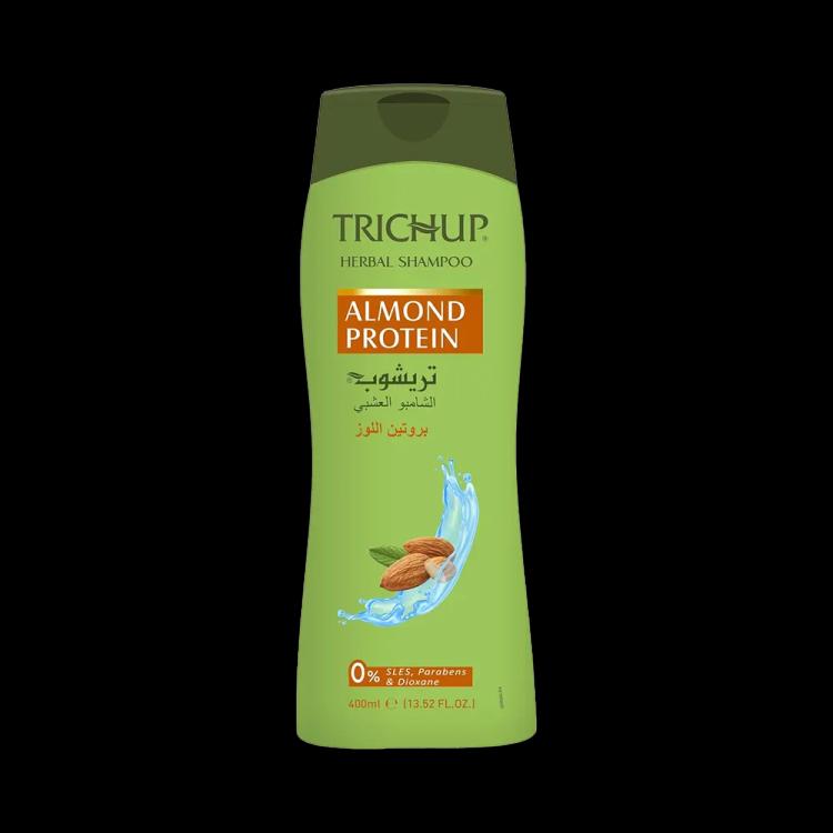 Trichup Almond Protein Herbal Shampoo - 400 ml
