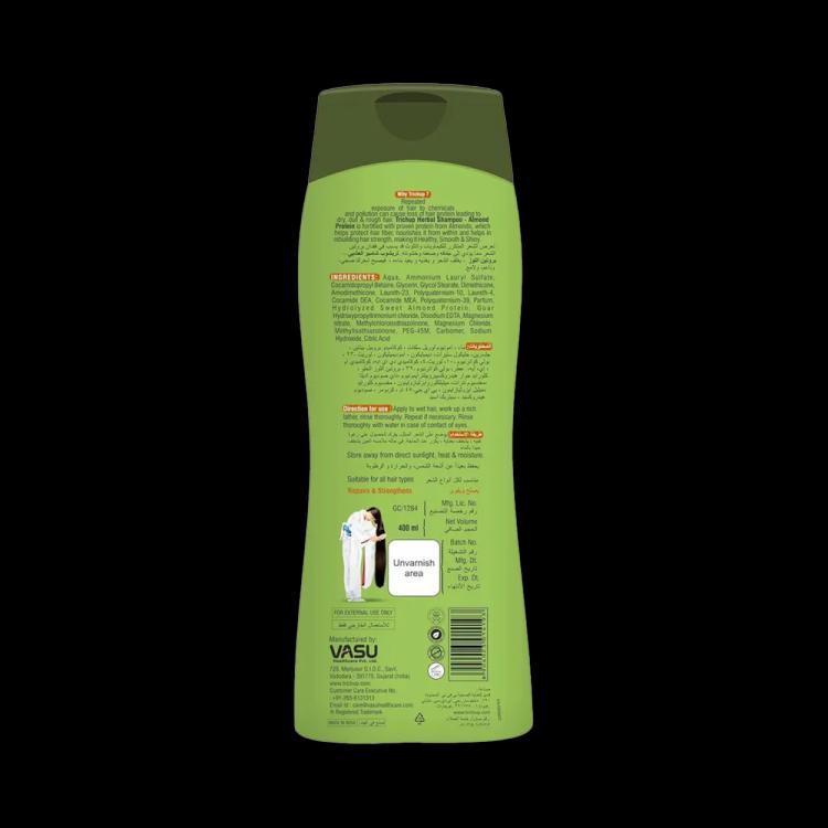 Trichup Almond Protein Herbal Shampoo - 400 ml