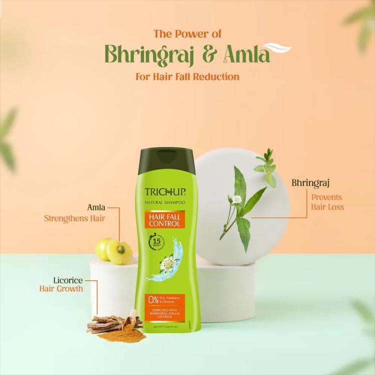 Trichup Almond Protein Herbal Shampoo - 400 ml