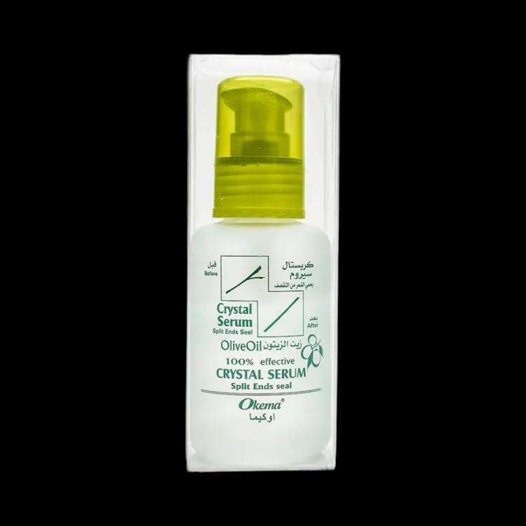 Okema Olive Oil Crystal Hair Serum - 60 ml