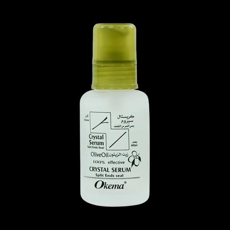 Okema Olive Oil Crystal Hair Serum - 60 ml