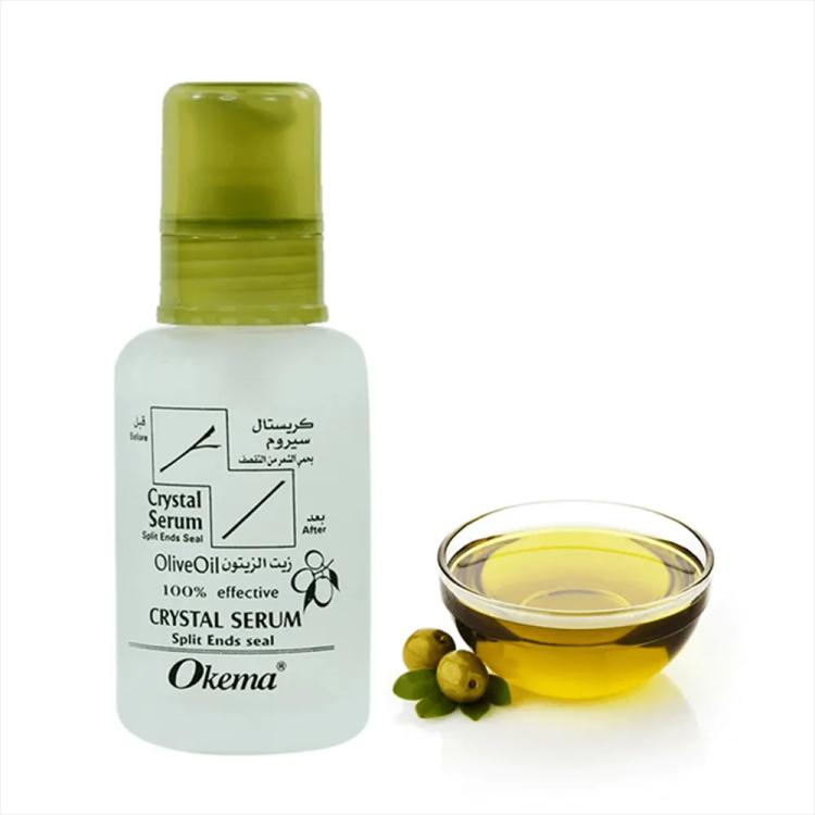 Okema Olive Oil Crystal Hair Serum - 60 ml