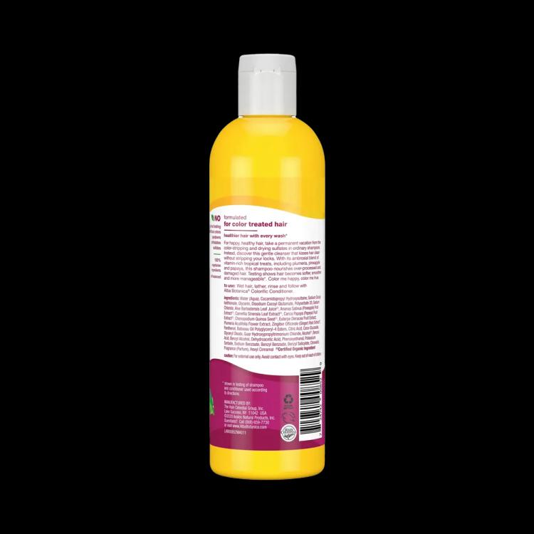 Alba Botanica Plumeria Colorific Shampoo - 355 ml