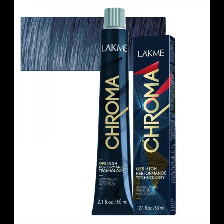 Lakme Chroma Permanent Hair Color - 0/70 Blue